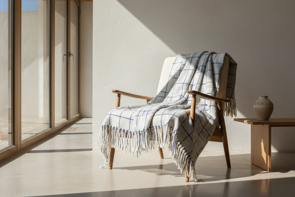 Chefchaouen Sky Throw