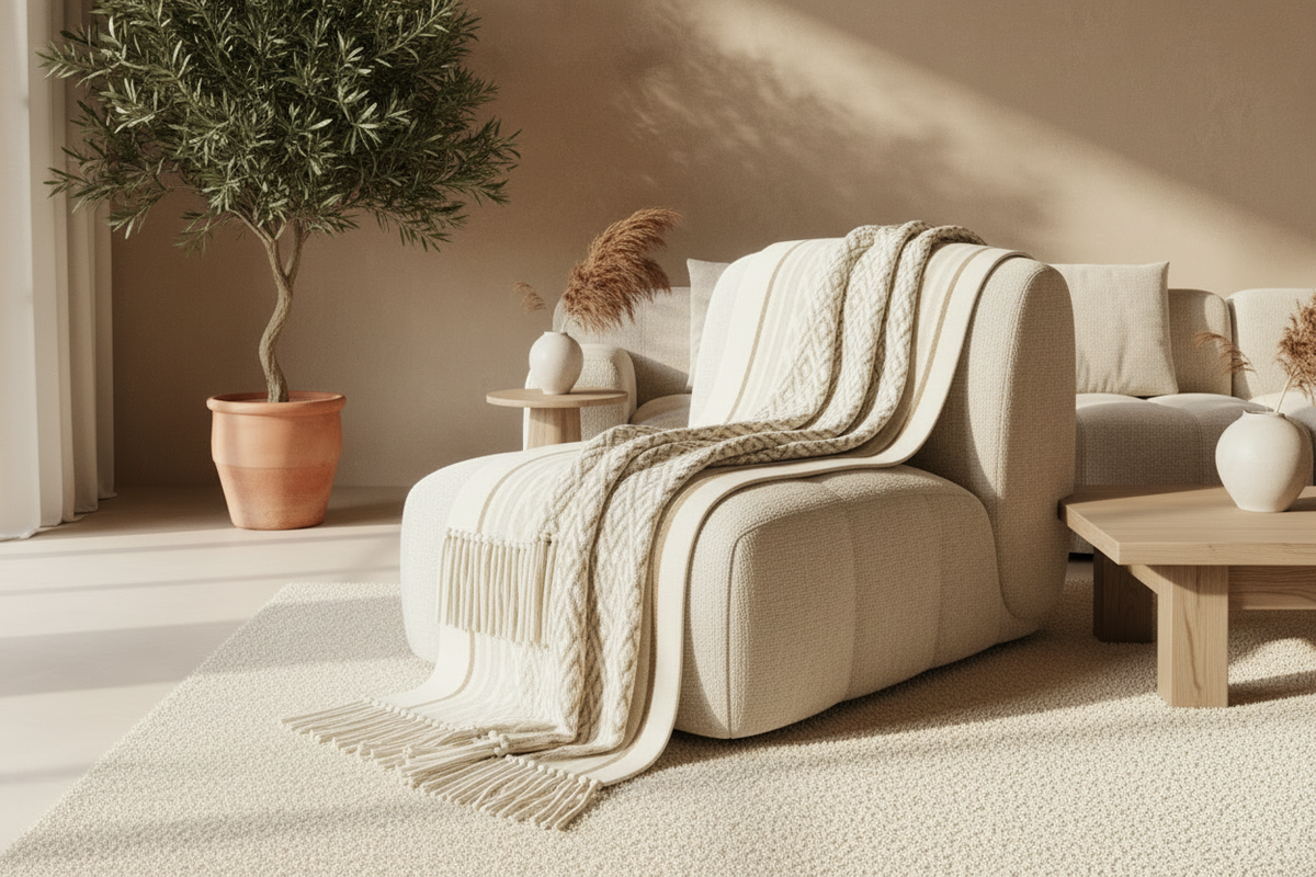 Elfenbeinfelsen – Matching Blanket