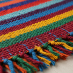 Kilim Stripe Decke Detail