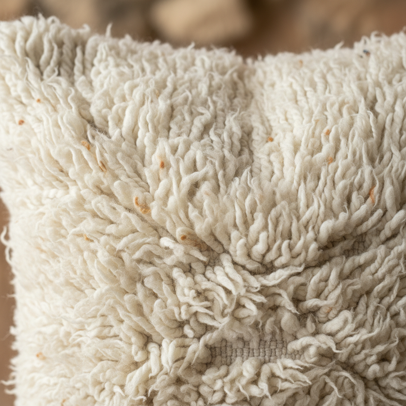 Fluffy White Detail