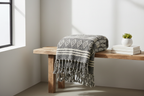 Monochrome Decke Gefaltet