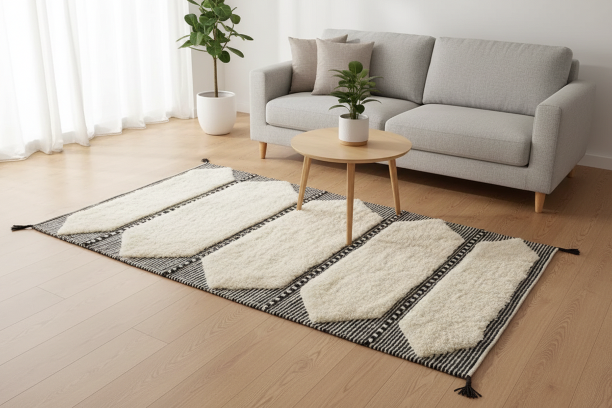 Teppich im modernen Wohnzimmer