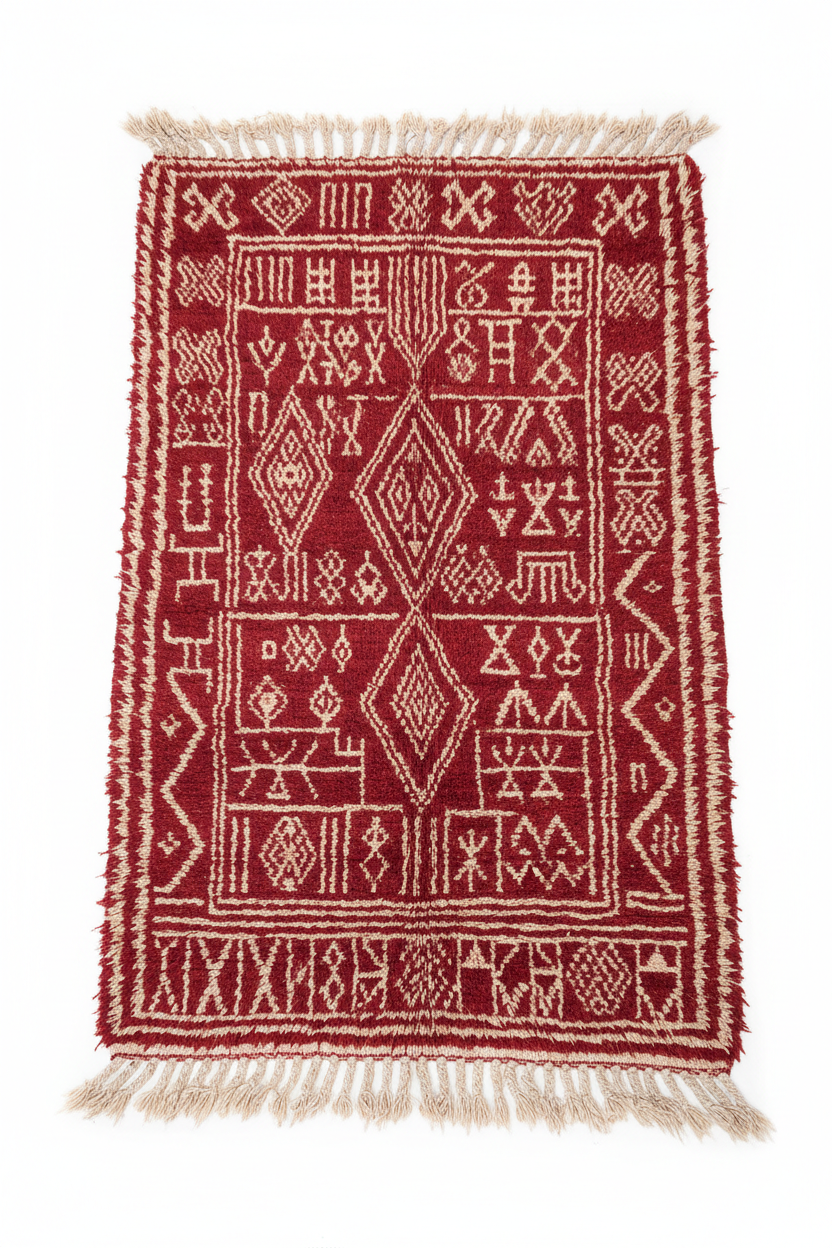 Tribal Red Top View