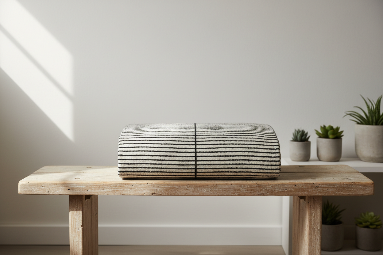 Minimal Line Decke Gefaltet