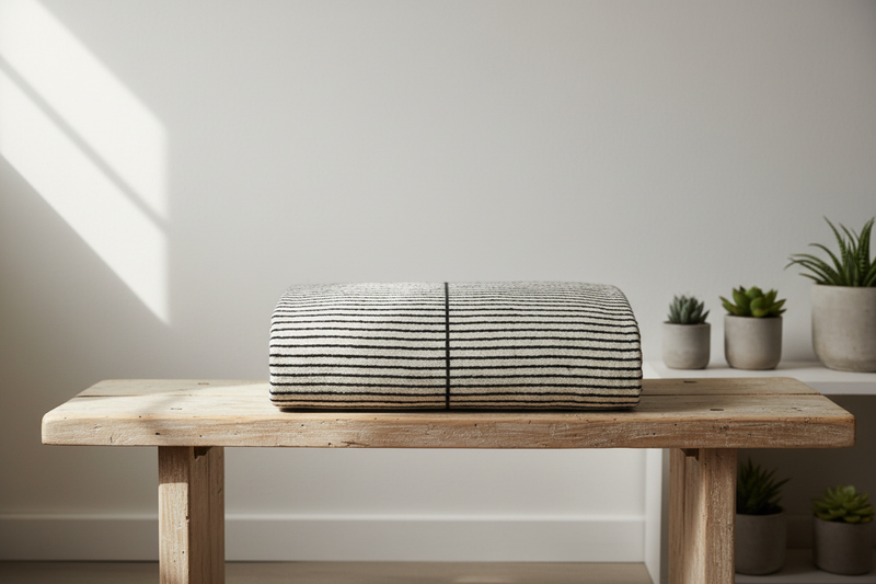 Minimal Line Decke Gefaltet