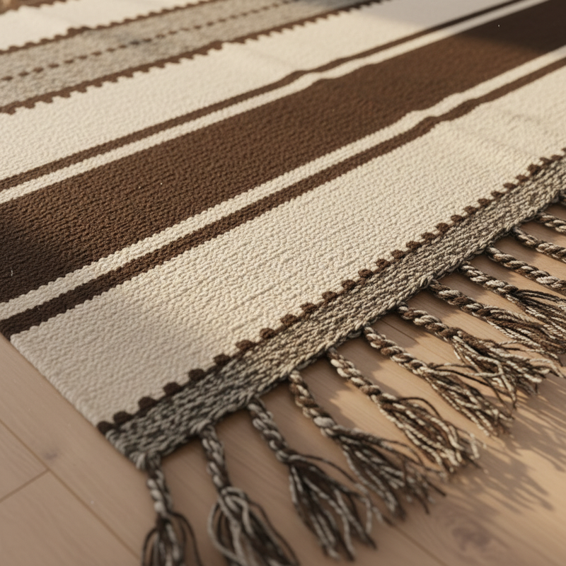 Golden Dunes S wool texture detail
