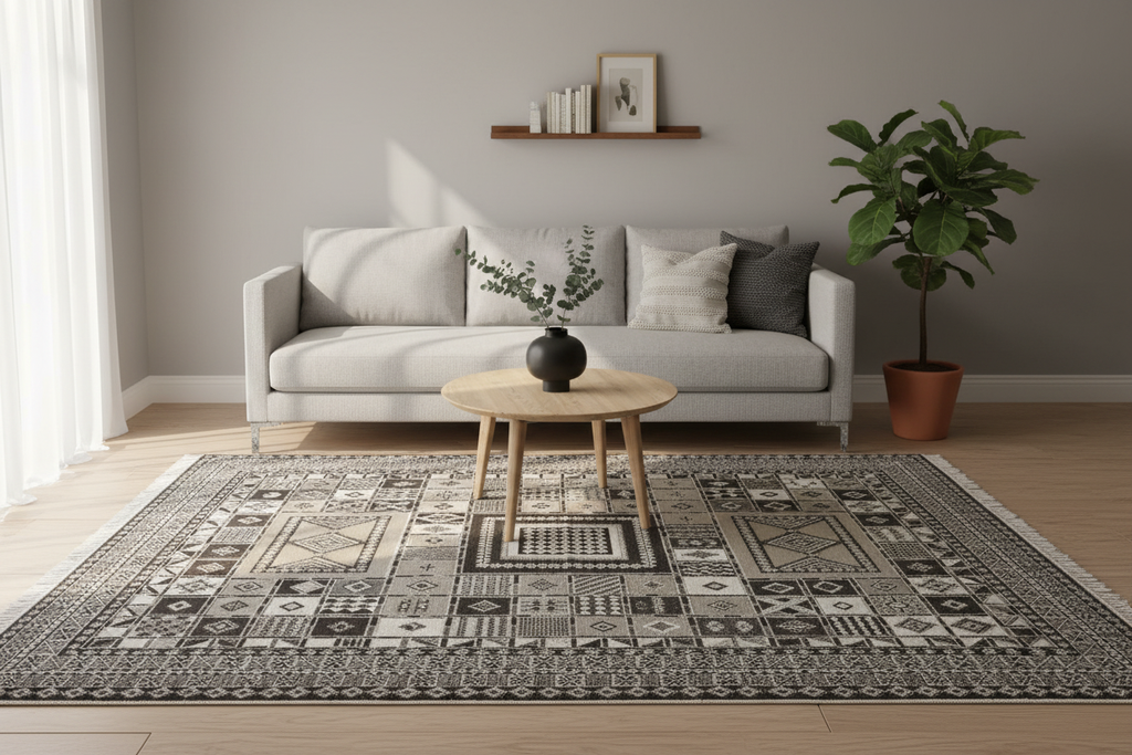 Teppich im modernen Wohnzimmer