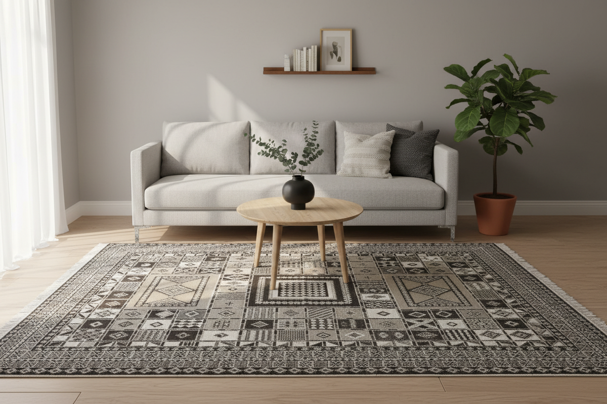 Teppich im modernen Wohnzimmer