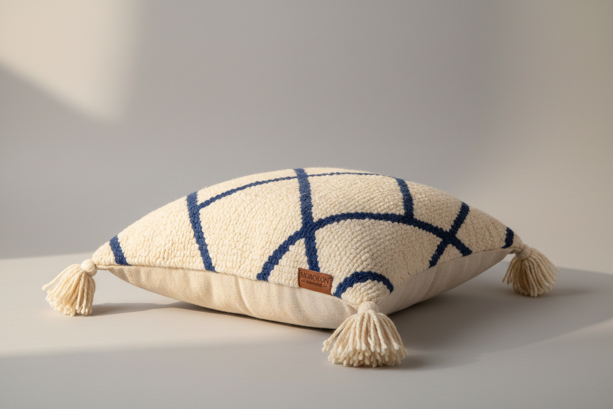 Indigo Alley Pillow