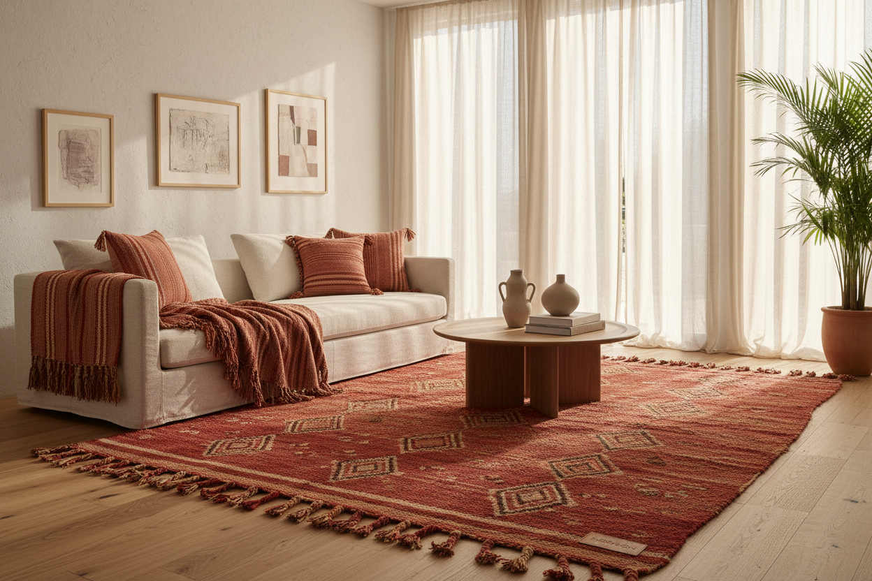 Marrakech Rouge Living Set