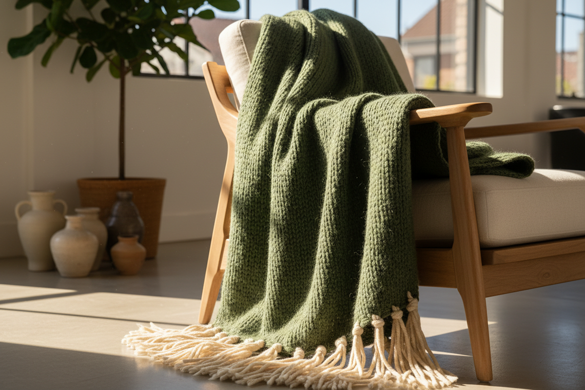Moss Canopy Throw
